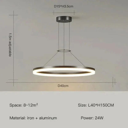 ChicRadiance - Slanke Hanglamp