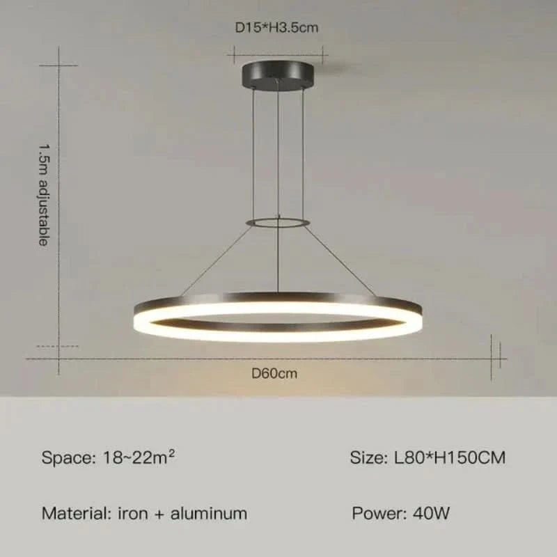 ChicRadiance - Slanke Hanglamp
