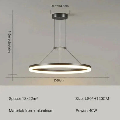 ChicRadiance - Slanke Hanglamp