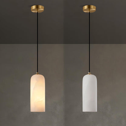 Monty Plafondlamp - Luxe Verlichting met Alabaster Lampenkap-lamp-De Bazelaar