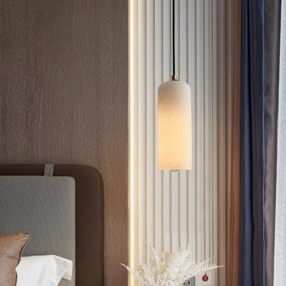 Monty Plafondlamp - Luxe Verlichting met Alabaster Lampenkap-lamp-De Bazelaar