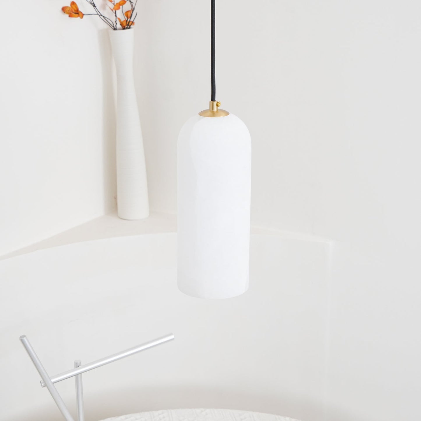Monty Plafondlamp - Luxe Verlichting met Alabaster Lampenkap-lamp-De Bazelaar