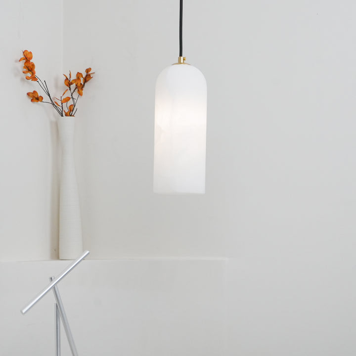 Monty Plafondlamp - Luxe Verlichting met Alabaster Lampenkap-lamp-De Bazelaar