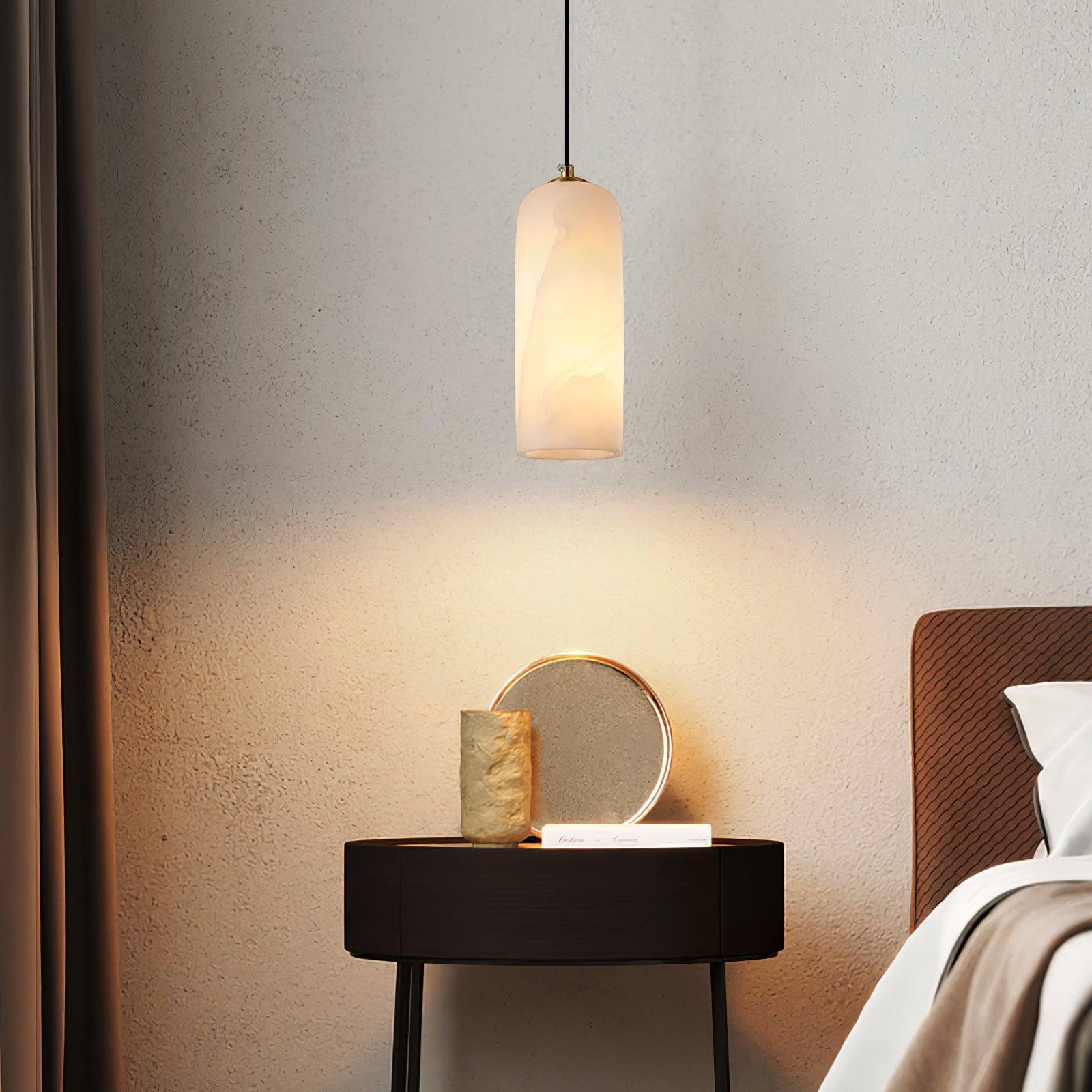 Monty Plafondlamp - Luxe Verlichting met Alabaster Lampenkap-lamp-De Bazelaar