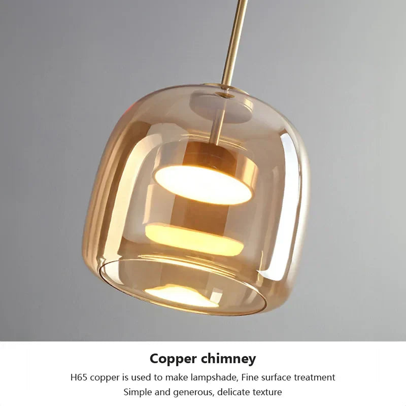 Minimalistische Glazen Designlamp-light decor-De Bazelaar