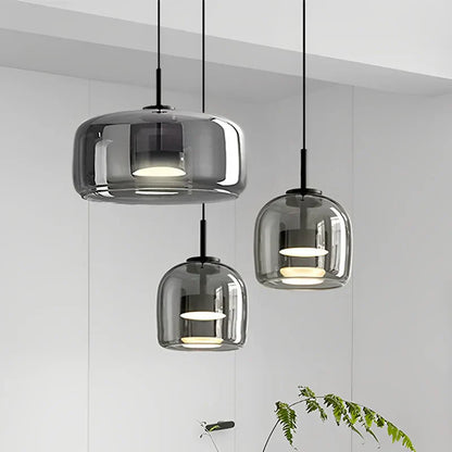Minimalistische Glazen Hanglamp - TransparantLicht-light decor-De Bazelaar
