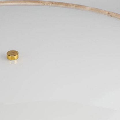 Ronde Plafondlamp Travertin Crème - Moderne LED-verlichting