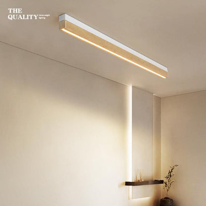 Moderne Travertijn Plafondlamp met LED-light decor-De Bazelaar