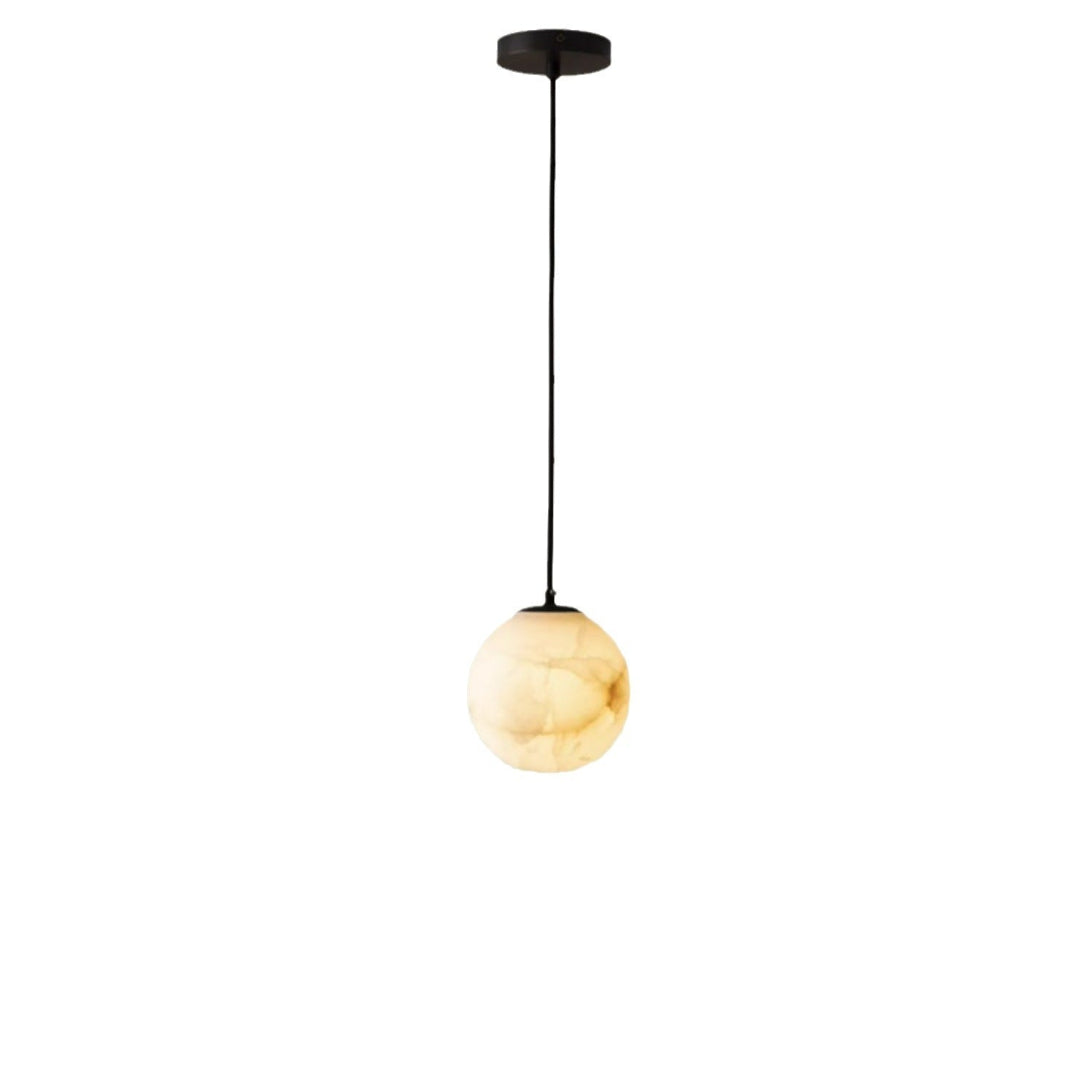 Luxe Albasten Hanglamp - Elegantie en Sfeervolle Verlichting