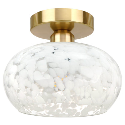 Nordic Cloud Glazen Plafondlamp – Modern en Elegant-light decor-De Bazelaar