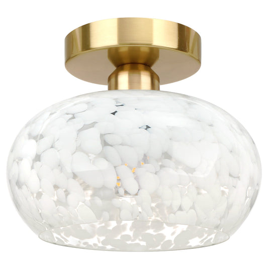 Nordic Cloud Glazen Plafondlamp – Modern en Elegant-light decor-De Bazelaar