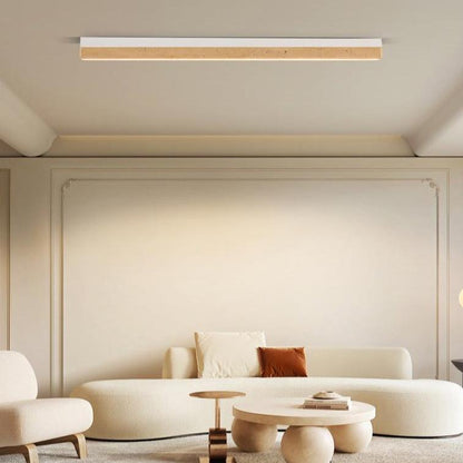 Moderne Travertijn Plafondlamp met LED-light decor-De Bazelaar