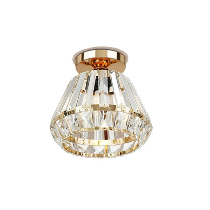 Luxe Kristallen Plafondlamp Nordic Design-light decor-De Bazelaar