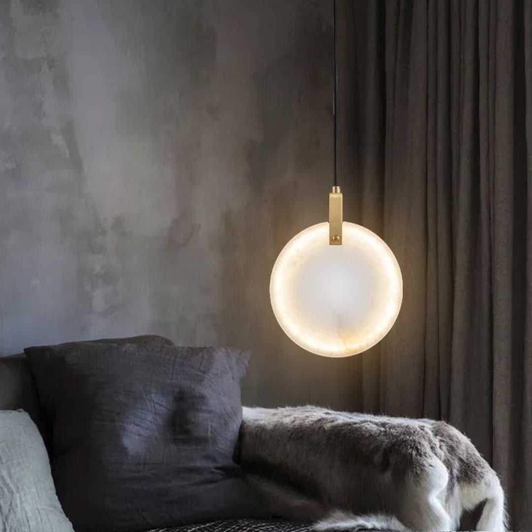 Spaanse Marmeren Hanglamp Lorenzo - Moderne Luxe en Elegantie