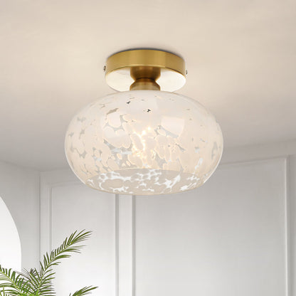 Nordic Cloud Glazen Plafondlamp – Modern en Elegant-light decor-De Bazelaar