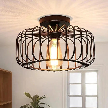 Industriële Moderne Hanglamp Vogelkooi-light decor-De Bazelaar