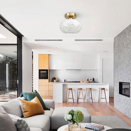 Nordic Cloud Glazen Plafondlamp – Modern en Elegant-light decor-De Bazelaar