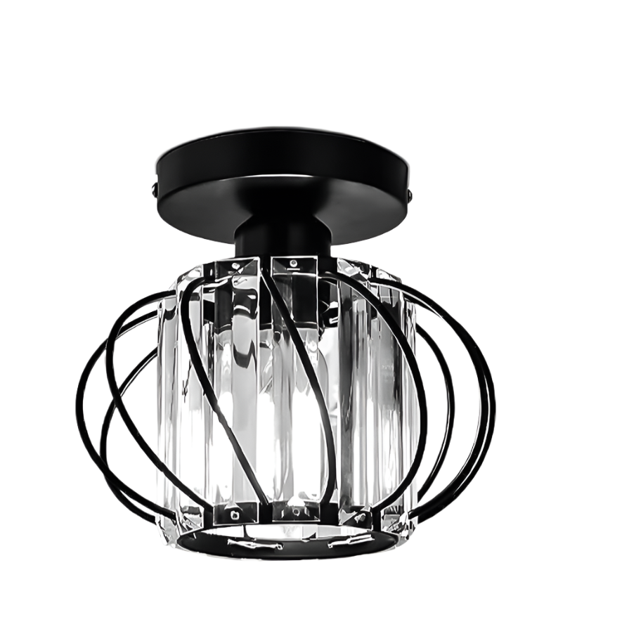 Retro Moderne Hanglamp van IJzer-light decor-De Bazelaar