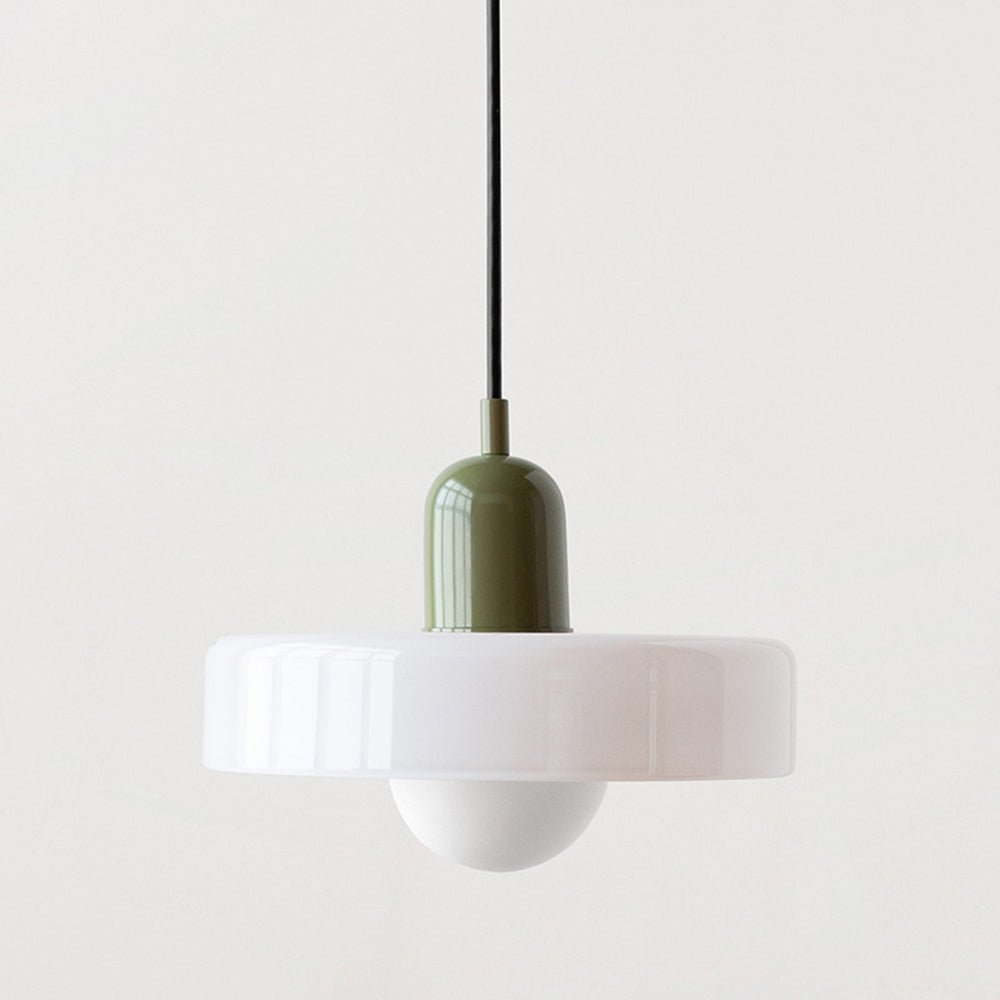 Hanglamp VividGlass Bauhaus – Uniek Kunstzinnig Design-Lamps-De Bazelaar