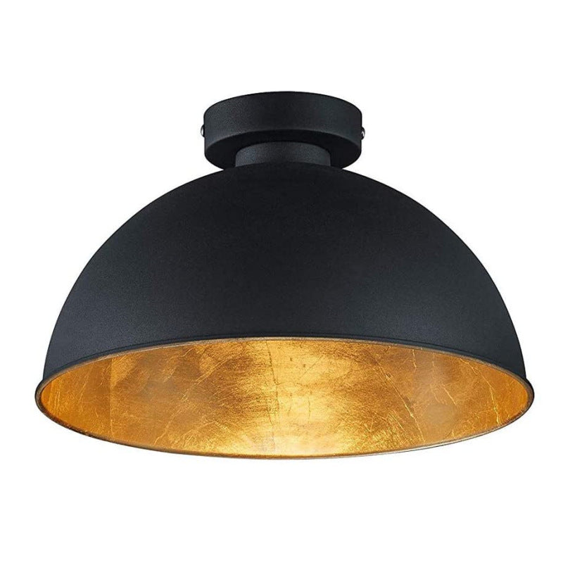 Retro Plafondlamp Goudblad - Elegant en Duurzaam-light decor-De Bazelaar
