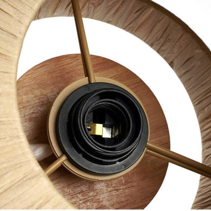 Moderne Rotan Boheemse Plafondlamp-light decor-De Bazelaar