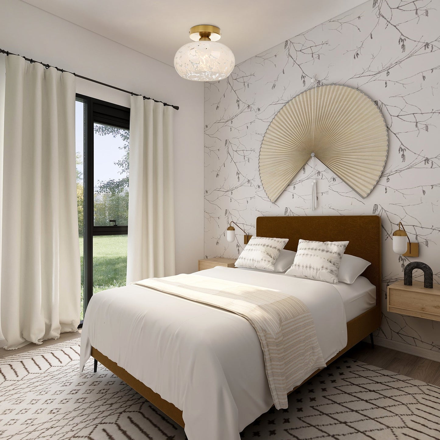 Nordic Cloud Glazen Plafondlamp – Modern en Elegant-light decor-De Bazelaar