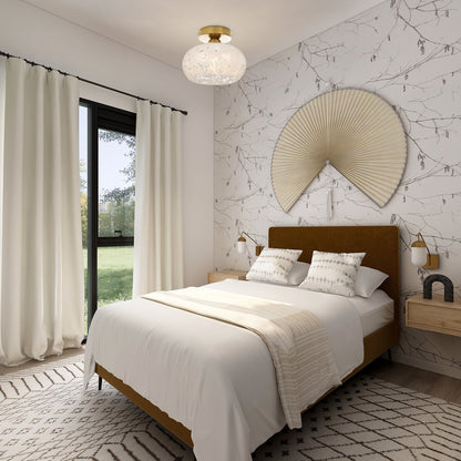 Nordic Cloud Glazen Plafondlamp – Modern en Elegant-light decor-De Bazelaar