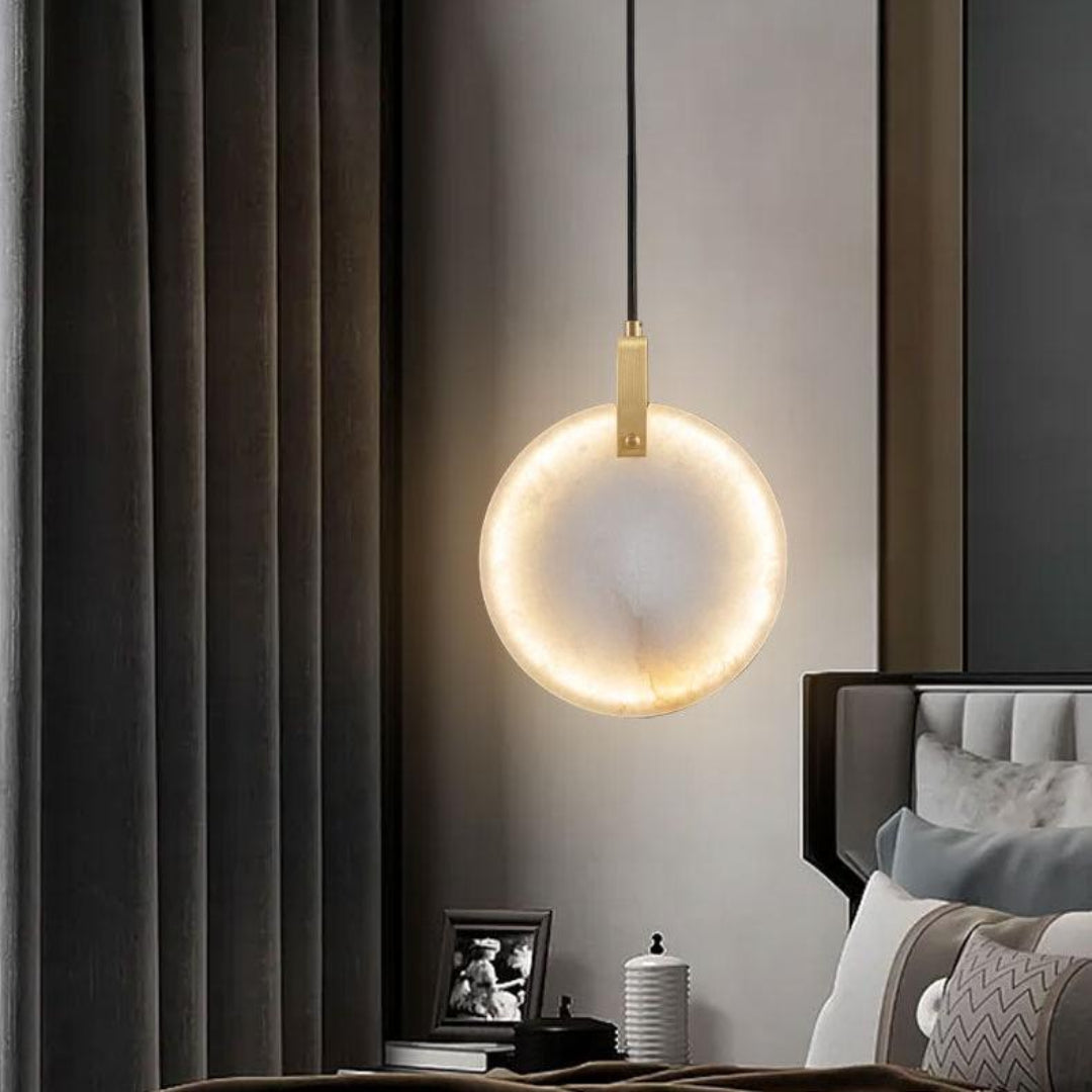 Spaanse Marmeren Hanglamp Lorenzo - Moderne Luxe en Elegantie