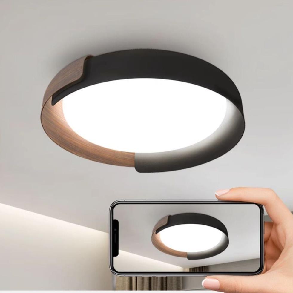 Anti-Glare LED Plafondlamp met Slimme Bediening-light decor-De Bazelaar