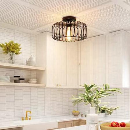 Industriële Moderne Hanglamp Vogelkooi-light decor-De Bazelaar