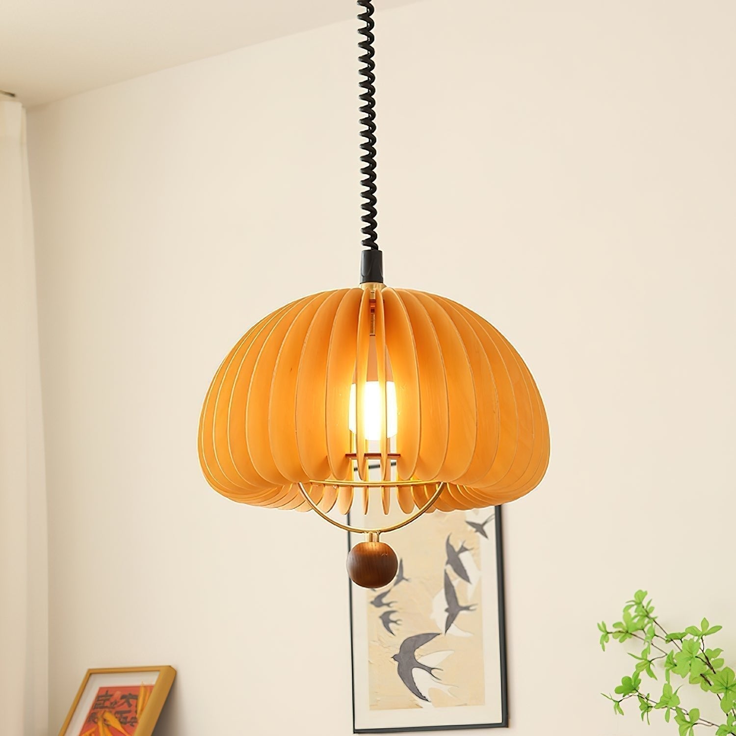 Verstelbare Moderne Hanglamp Pumpkin-light decor-De Bazelaar