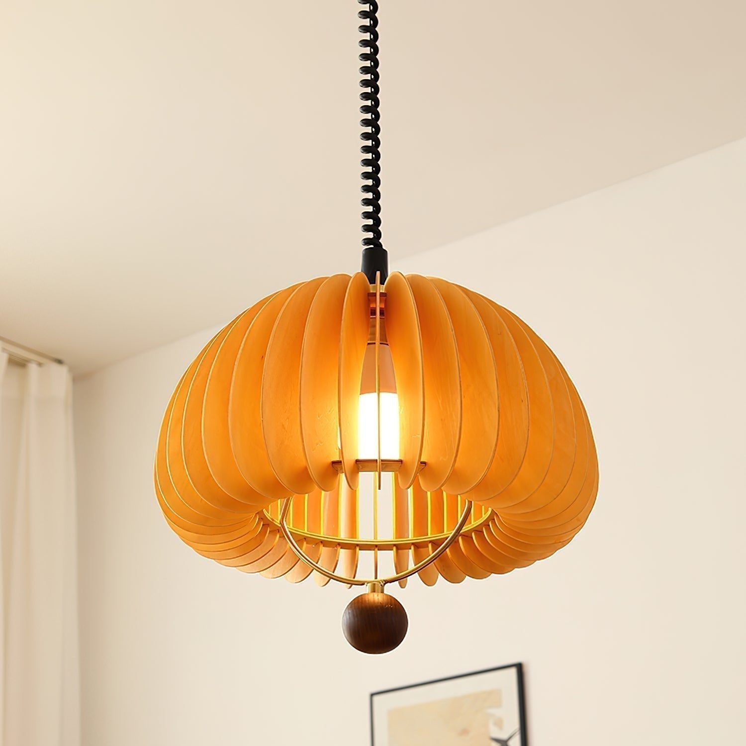 Verstelbare Moderne Hanglamp Pumpkin-light decor-De Bazelaar