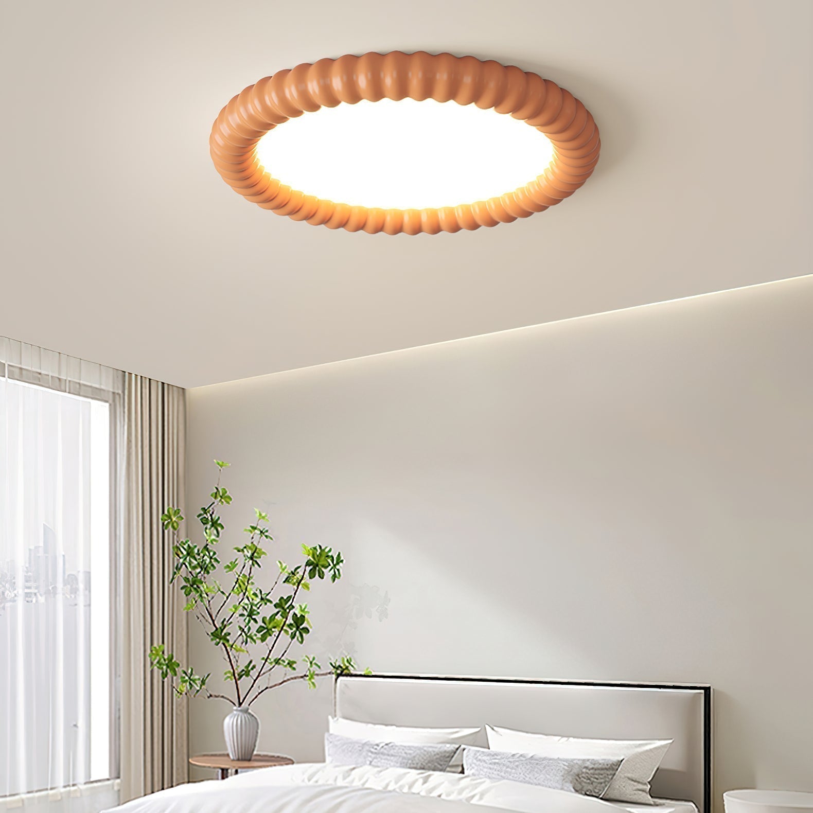 Halo Ripple Plafondlamp – Modern Design met Energiezuinige LED-light decor-De Bazelaar
