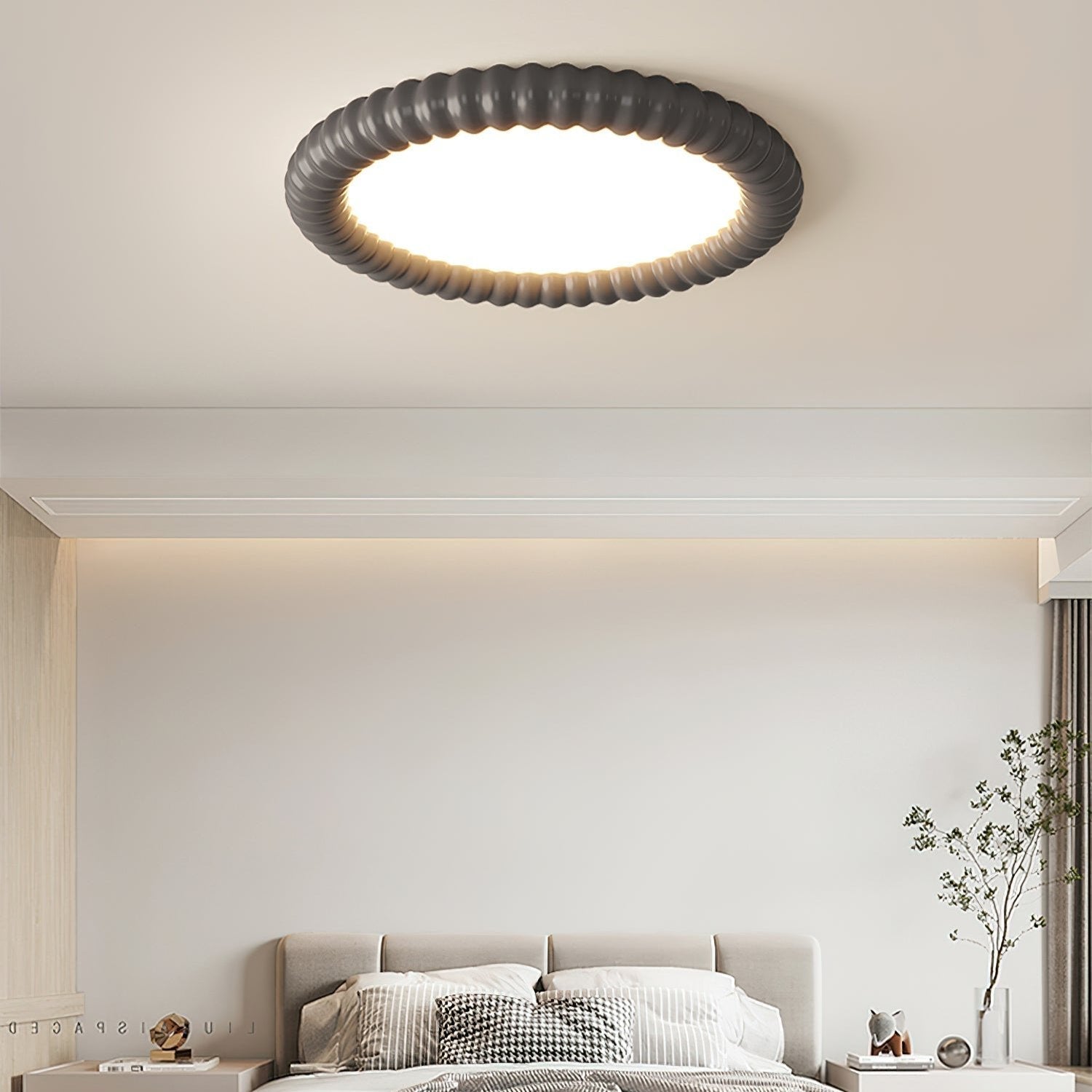 Halo Ripple Plafondlamp – Modern Design met Energiezuinige LED-light decor-De Bazelaar