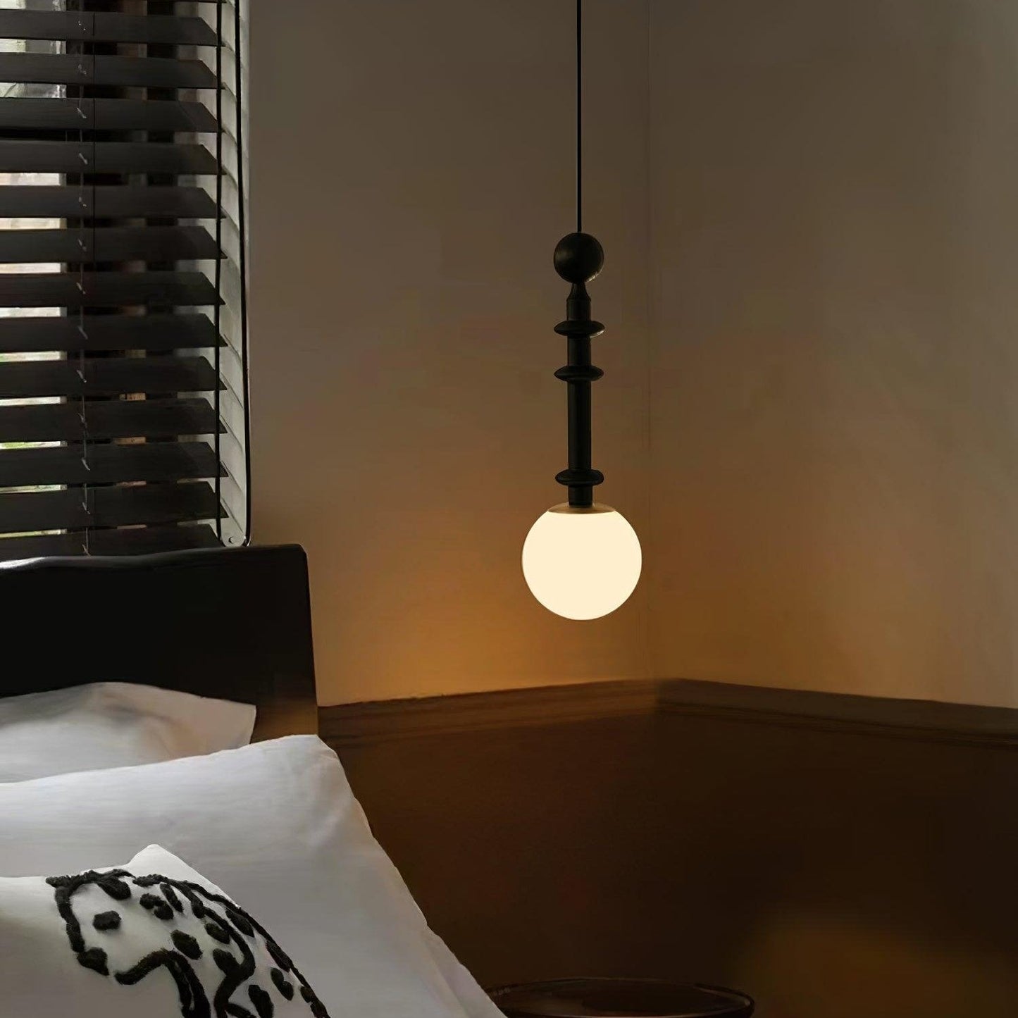 Romeinse Kolom Hanglamp - Tijdloze Elegantie en Moderne Verfijning-lamp-De Bazelaar