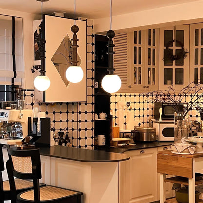 Romeinse Kolom Hanglamp - Tijdloze Elegantie en Moderne Verfijning-lamp-De Bazelaar