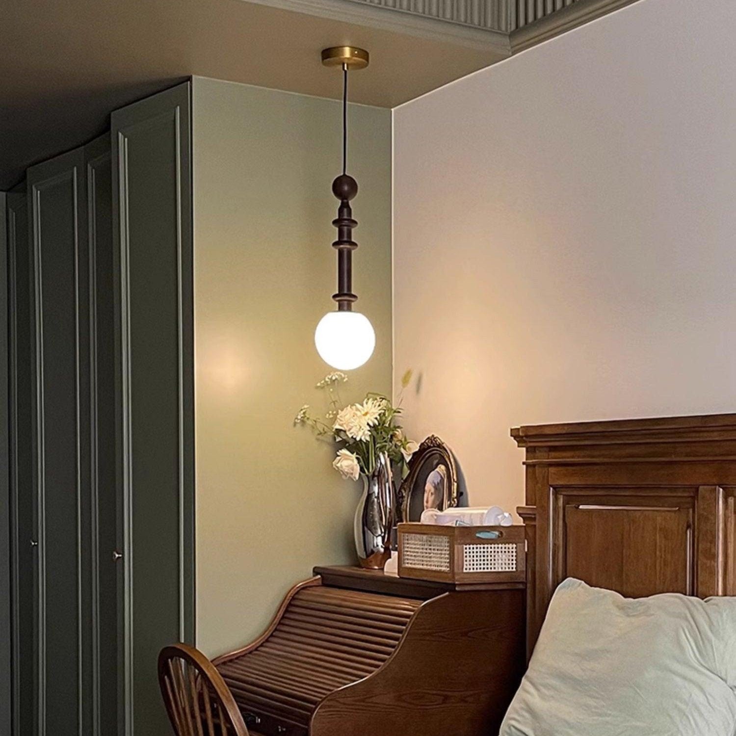 Romeinse Kolom Hanglamp - Tijdloze Elegantie en Moderne Verfijning-lamp-De Bazelaar