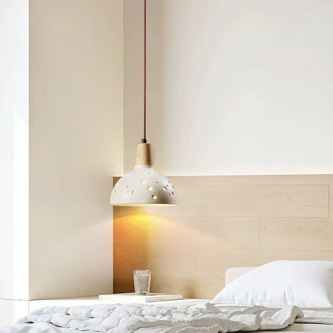 Elegante Ronde Beton LED Hanglamp – Modern & Energiezuinig-light decor-De Bazelaar