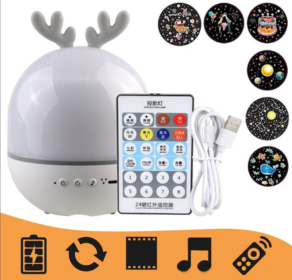 MagicLight - Sterrenhemel Nachtlamp Projector met bluetooth-lamp-De Bazelaar