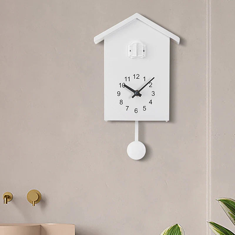 Moderne Koekoek Wandklok - Pendule met Uniek Design-Wall Clocks-De Bazelaar