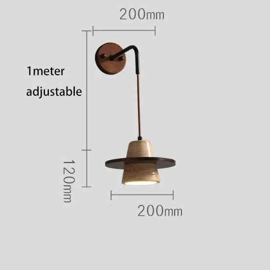 LED Hanglamp Retro Crème Steen-light decor-De Bazelaar