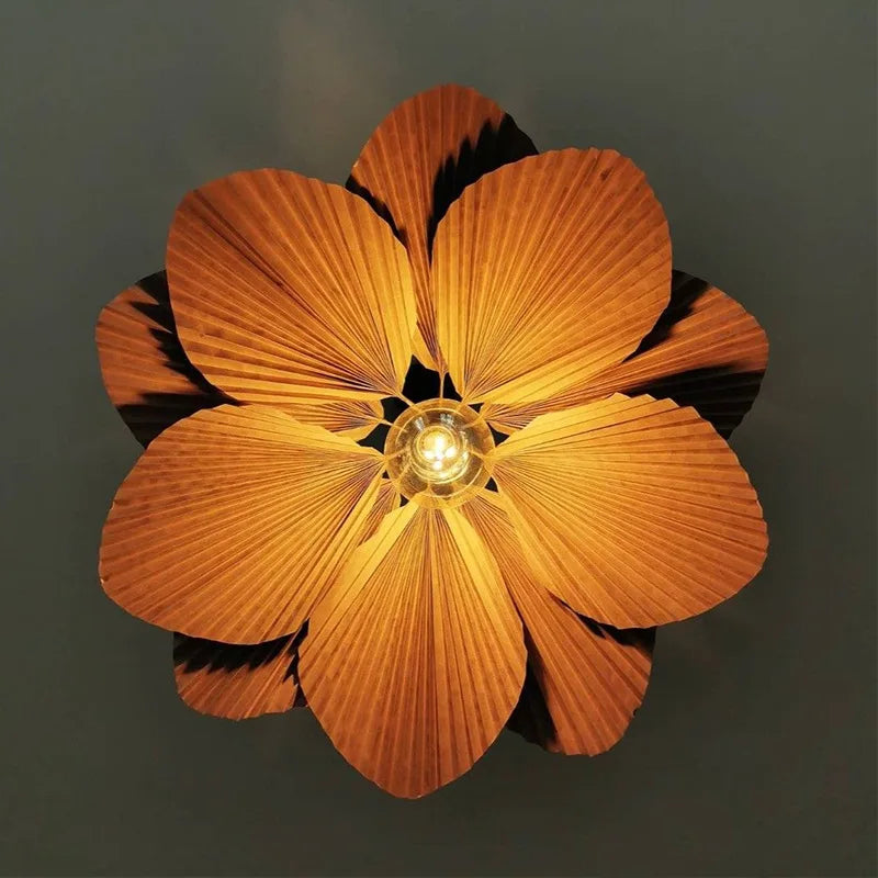 Bloemen Art Deco Kandelaar met LED-verlichting-light decor-De Bazelaar