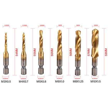 Powerdrill set - Schroefdraadtap bits