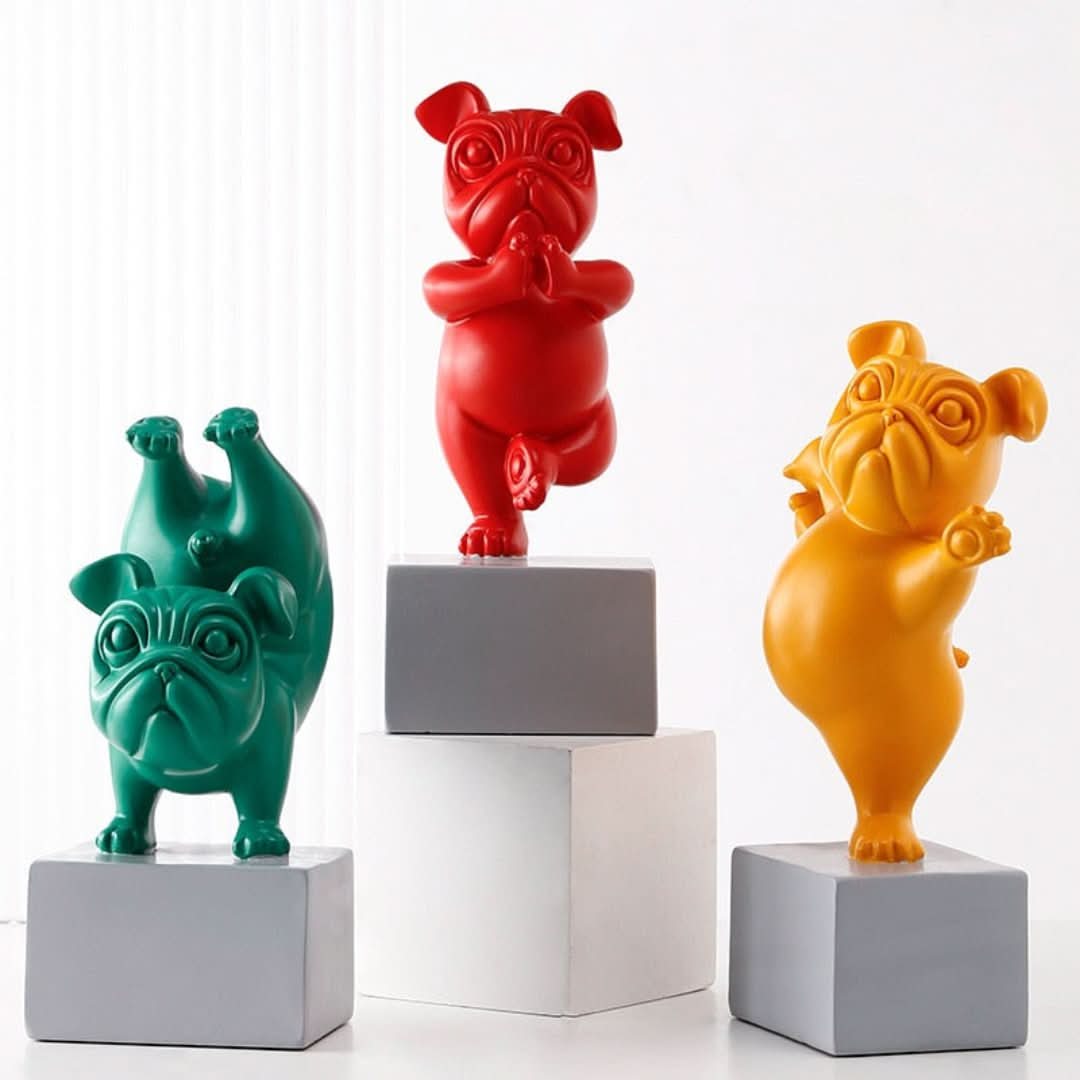 Yoga Bulldog-decor-De Bazelaar