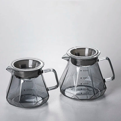 Premium Borosilicaat Glazen Karaf - Duurzaam - Stijlvol - Perfect voor Elke Gelegenheid-Coffee & Tea-De Bazelaar