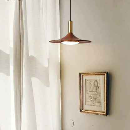LED Hanglamp Walnotenhout - Japans Minimalistisch Ontwerp