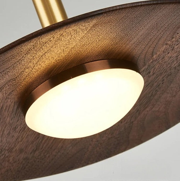 Noorse Notenhouten Hanglamp – Stijlvol, Modern &amp; Energiezuinig-lamp-De Bazelaar