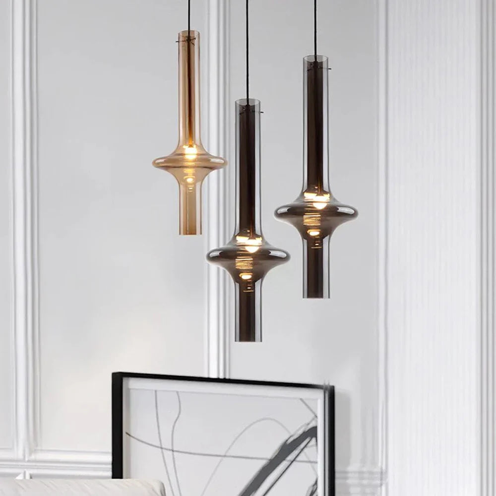 Penta Nordic LED Glazen Hanglamp – Modern en Elegant-light decor-De Bazelaar