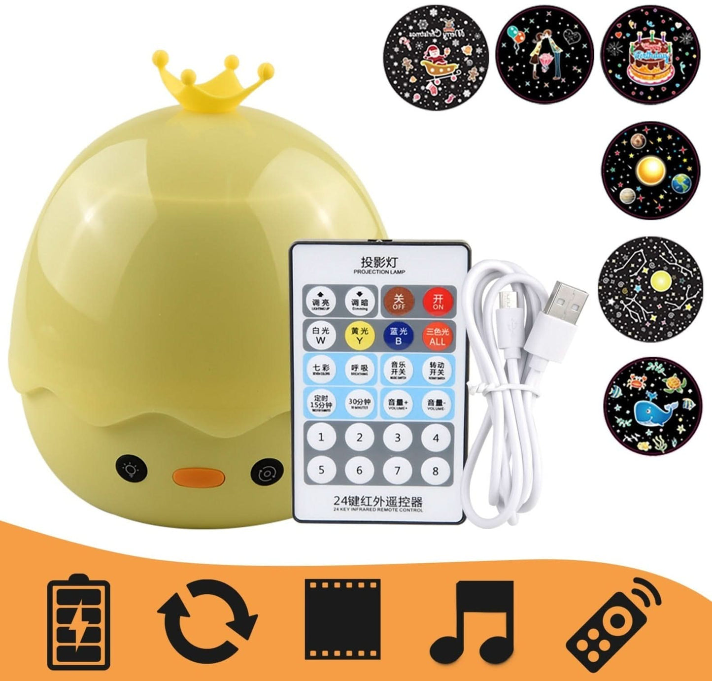 MagicLight - Sterrenhemel Nachtlamp Projector met bluetooth-lamp-De Bazelaar