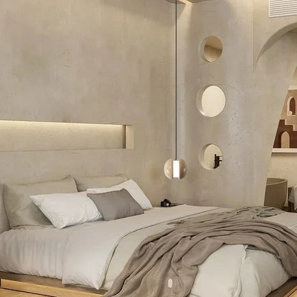 Hanglamp Lunaire Travertin – Elegantie in Natuursteen-light decor-De Bazelaar